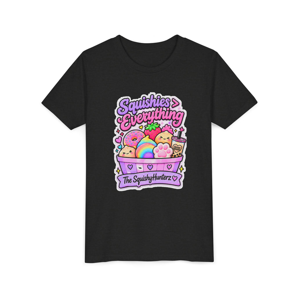 Squishies>EVERYTHING Youth Tee- Cute kids squishy collector tee