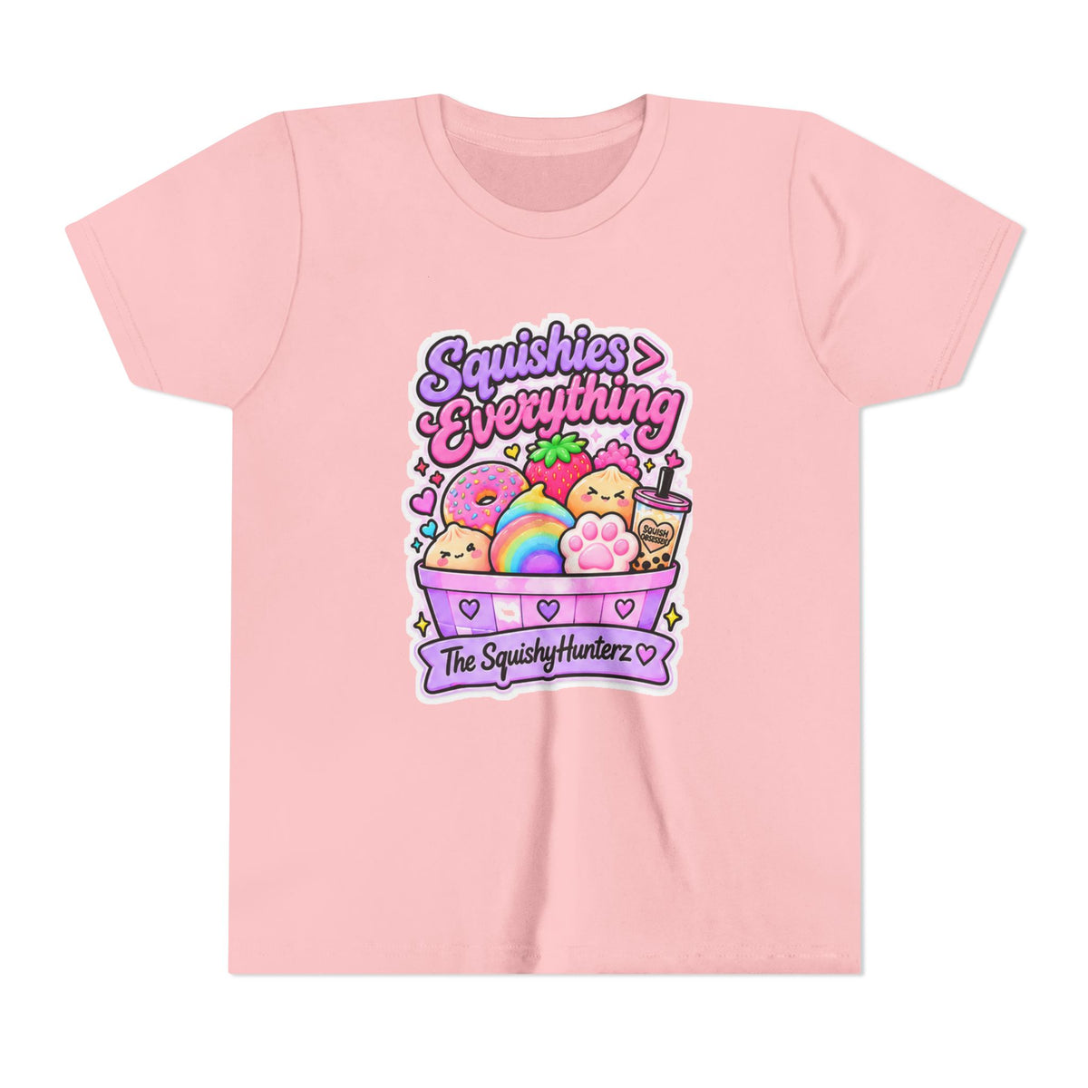 Squishies>EVERYTHING Youth Tee- Cute kids squishy collector tee