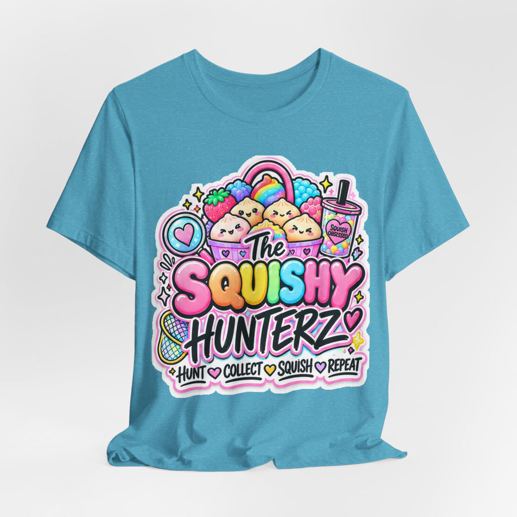 The SquishyHunterz Original logo Tee- Hunt.Collect.Squish.Repeat