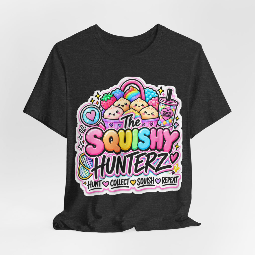 The SquishyHunterz Original logo Tee- Hunt.Collect.Squish.Repeat