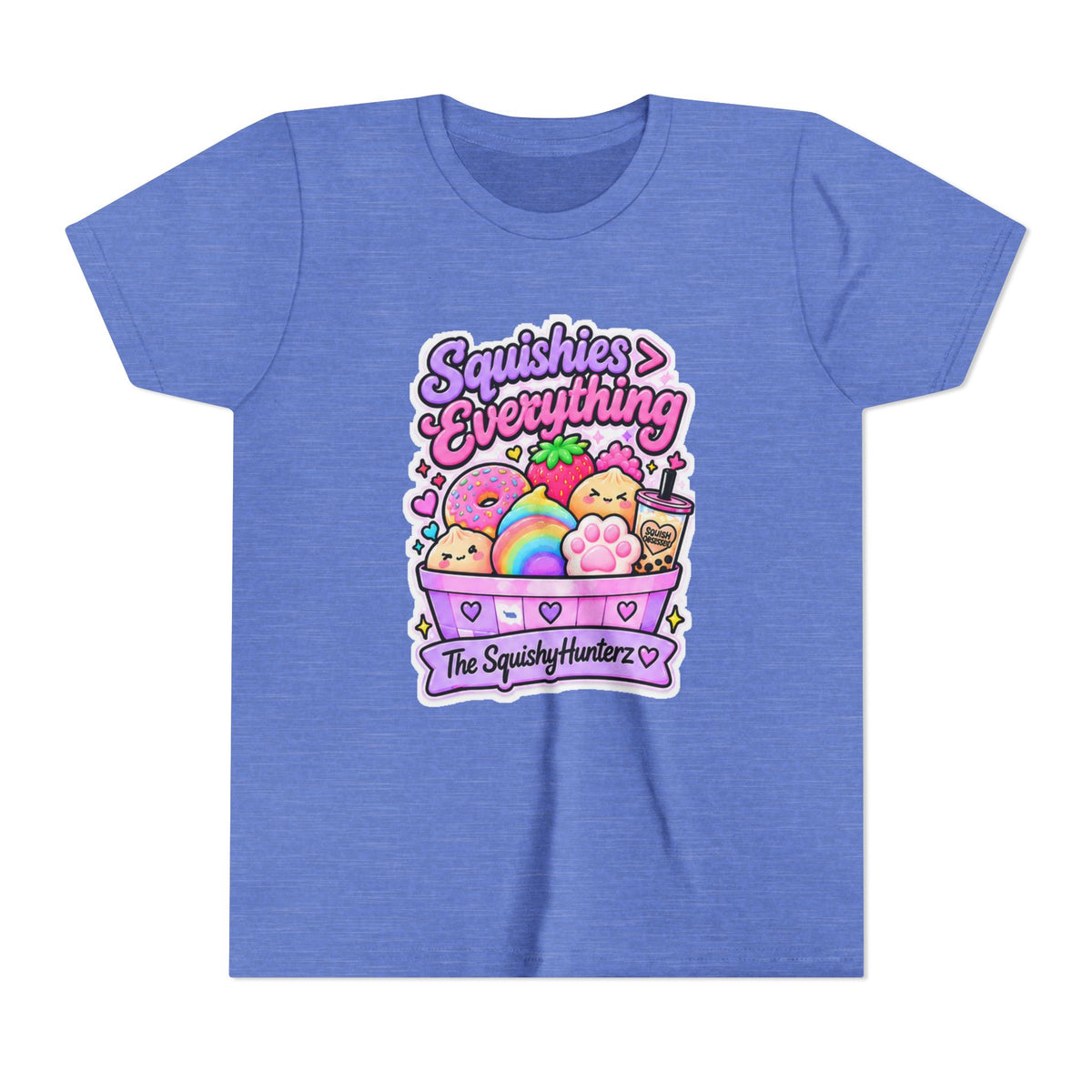Squishies>EVERYTHING Youth Tee- Cute kids squishy collector tee