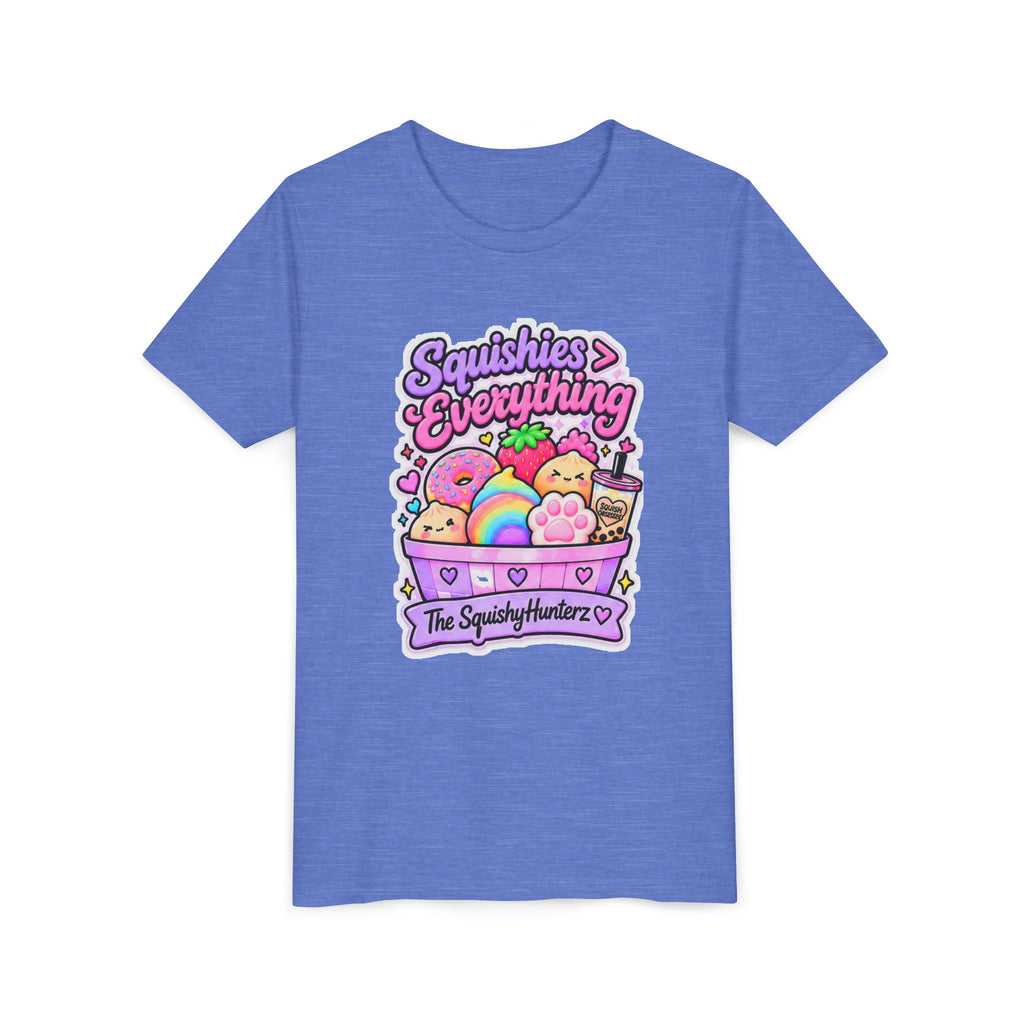 Squishies>EVERYTHING Youth Tee- Cute kids squishy collector tee