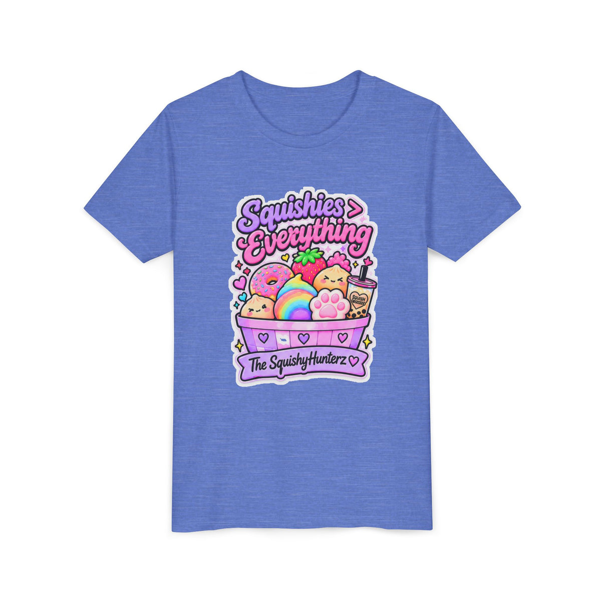 Squishies>EVERYTHING Youth Tee- Cute kids squishy collector tee