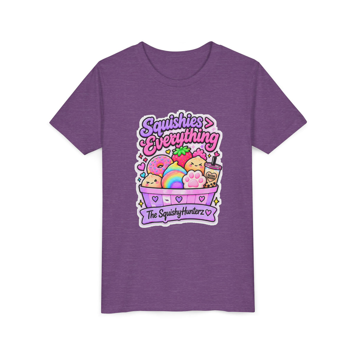 Squishies>EVERYTHING Youth Tee- Cute kids squishy collector tee