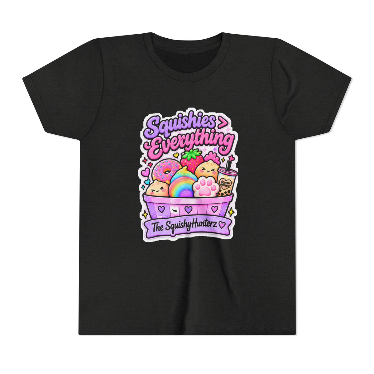 Squishies>EVERYTHING Youth Tee- Cute kids squishy collector tee